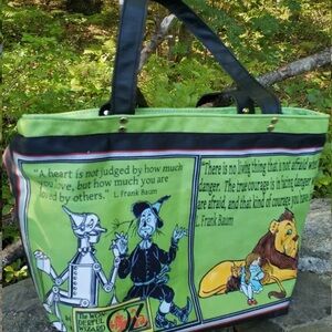 Colorful Handmade Wizard of Oz Tote Bag- NWT